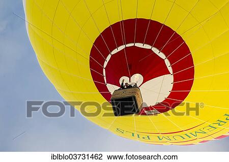 "Yellow hot air balloon, Hamm, North Rhine-Westphalia, Germany, Europe" View Large Photo Image Stock Image - "Yellow hot air balloon, Hamm, North Rhine-Westphalia, Germany, Europe". Fotosearch