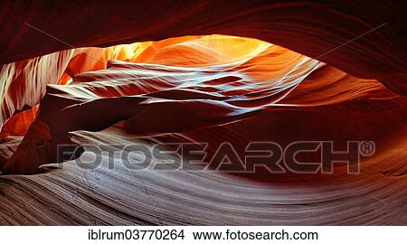 "Yellow-red sandstone formations, Upper Antelope Canyon, near Page, Arizona, USA" View Large Photo Image Picture - "Yellow-red sandstone formations, Upper Antelope Canyon, near Page, Arizona, USA". Fotosearch