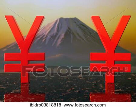 Yen currency symbols painted with red varnish on granite View Large Photo Image Stock Photo - Yen currency symbols painted with red varnish on granite. Fotosearch