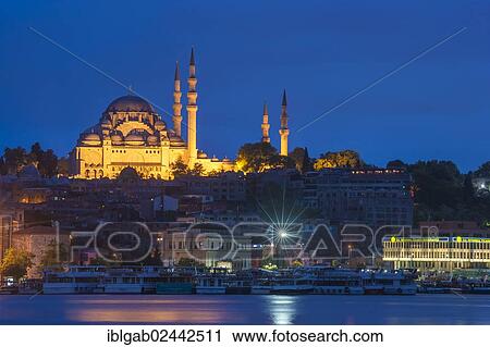 "Yeni Cami or New Mosque at dawn, Istanbul, European side, Istanbul Province, Turkey, European side, Europe" View Large Photo Image Stock Image - "Yeni Cami or New Mosque at dawn, Istanbul, European side, Istanbul Province, Turkey, European side, Europe". Fotosearch