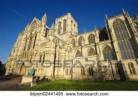 Stock Photography - "York Minster, England, United Kingdom, Europe". Fotosearch
