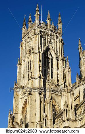 Stock Image - "York Minster, York, England, United Kingdom, Europe". Fotosearch