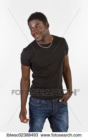 Young black man View Large Photo Image Stock Image - Young black man. Fotosearch