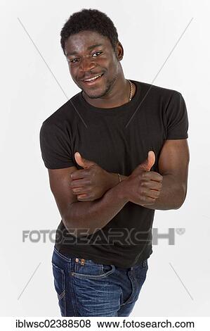 Young black man View Large Photo Image Stock Photo - Young black man. Fotosearch