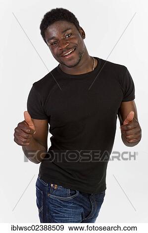 Young black man View Large Photo Image Stock Photo - Young black man. Fotosearch