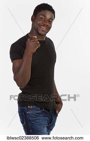 Young black man View Large Photo Image Stock Photograph - Young black man. Fotosearch