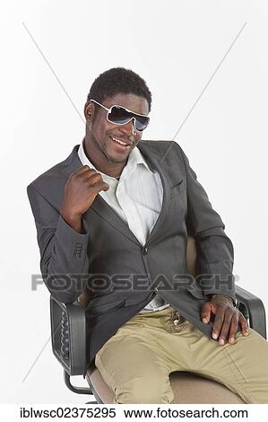 Young black man with sunglasses View Large Photo Image Stock Photography - Young black man with sunglasses. Fotosearch