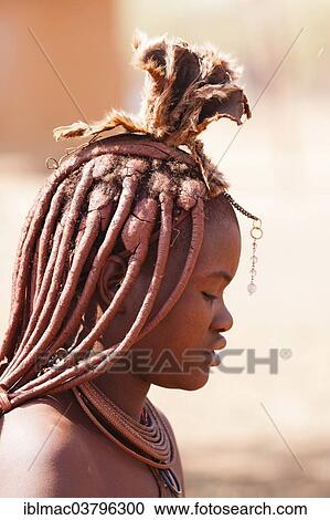 "Young Himba with traditional jewelry for married women, Kaokoland, Namibia, Africa" View Large Photo Image Stock Image - "Young Himba with traditional jewelry for married women, Kaokoland, Namibia, Africa". Fotosearch
