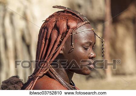 "Young Himba woman, portrait, Kaokoland, Kunene, Namibia, Africa" View Large Photo Image Stock Image - "Young Himba woman, portrait, Kaokoland, Kunene, Namibia, Africa". Fotosearch