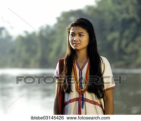 "Young Karen woman with traditional clothing, next to the River Kok, Chiang Rai Province, Northern Thailand, Thailand, Asia" View Large Photo Image Stock Photograph - "Young Karen woman with traditional clothing, next to the River Kok, Chiang Rai Province, Northern Thailand, Thailand, Asia". Fotosearch