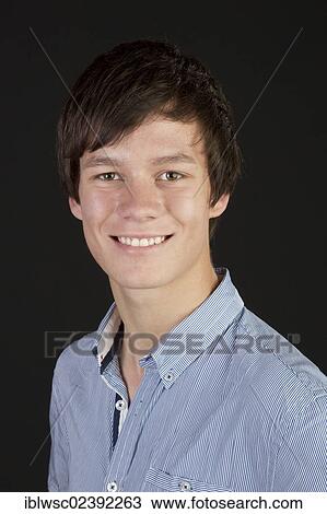 Stock Image - "Young man, portrait". Fotosearch