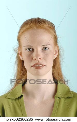 "Young red-haired woman, portrait" View Large Photo Image Stock Photography - "Young red-haired woman, portrait". Fotosearch