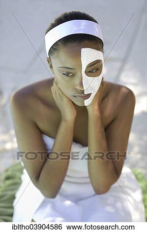 Young woman is enjoying a wellness and spa day View Large Photo Image Stock Photograph - Young woman is enjoying a wellness and spa day. Fotosearch