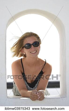 "Young woman looking out from the Balcon de Femes, Femes, Lanzarote, Canary Islands, Spain, Europe" View Large Photo Image Stock Image - "Young woman looking out from the Balcon de Femes, Femes, Lanzarote, Canary Islands, Spain, Europe". Fotosearch