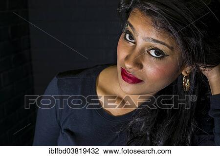 "Young woman, portrait, Mumbai, Maharashtra, India, Asia" View Large Photo Image Stock Image - "Young woman, portrait, Mumbai, Maharashtra, India, Asia". Fotosearch