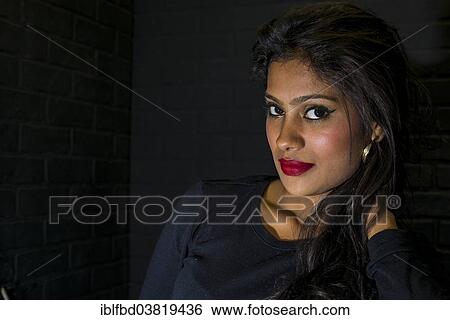 "Young woman, portrait, Mumbai, Maharashtra, India, Asia" View Large Photo Image Stock Photograph - "Young woman, portrait, Mumbai, Maharashtra, India, Asia". Fotosearch