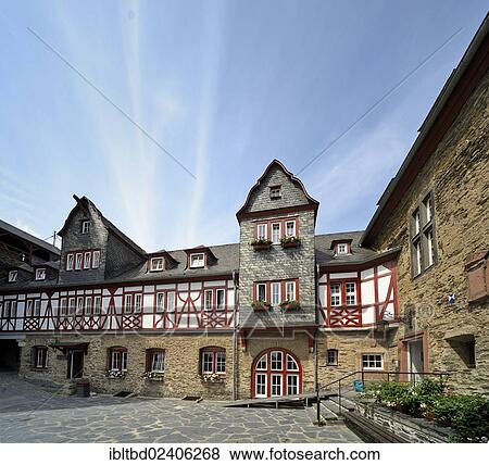 "Youth hostel and castle Burg Stahleck, Bacharach, UNESCO World Heritage Site, Rhineland-Palatinate, Germany, Europe" View Large Photo Image Stock Photo - "Youth hostel and castle Burg Stahleck, Bacharach, UNESCO World Heritage Site, Rhineland-Palatinate, Germany, Europe". Fotosearch