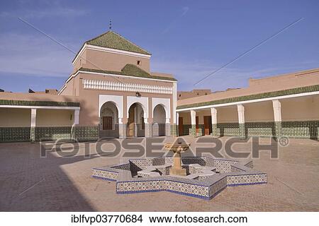 "Zaouia, mausoleum in the madrasa, Tamegroute, Souss-Massa-Draa region, Morocco, Africa" View Large Photo Image Picture - "Zaouia, mausoleum in the madrasa, Tamegroute, Souss-Massa-Draa region, Morocco, Africa". Fotosearch