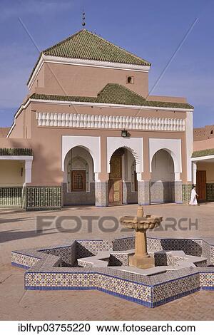 "Zaouia, mausoleum in the madrasa, Tamegroute, Souss-Massa-Draa region, Morocco, Africa" View Large Photo Image Stock Image - "Zaouia, mausoleum in the madrasa, Tamegroute, Souss-Massa-Draa region, Morocco, Africa". Fotosearch