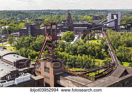 "Zeche Zollverein, former coal mine, UNESCO World Heritage Site, headframe, Shaft 1-2-8 and Shaft 12, Ruhrmuseum at the back, Essen, North Rhine-Westphalia, Germany, Europe" View Large Photo Image Picture - "Zeche Zollverein, former coal mine, UNESCO World Heritage Site, headframe, Shaft 1-2-8 and Shaft 12, Ruhrmuseum at the back, Essen, North Rhine-Westphalia, Germany, Europe". Fotosearch
