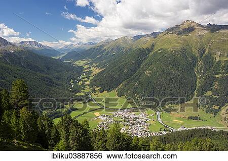 "Zernez, view from Munt Baselgia, Swiss National Park, Graubunden, Switzerland, Europe" View Large Photo Image Stock Photograph - "Zernez, view from Munt Baselgia, Swiss National Park, Graubunden, Switzerland, Europe". Fotosearch