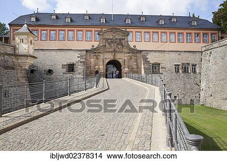 Picture - "Zitadelle Petersberg, Erfurt, Thuringia, Germany, Europe". Fotosearch