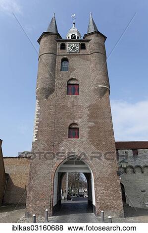 "Zuidhavenpoort, medieval port gate, Zierikzee, Schouwen-Duiveland, Zeeland, The Netherlands, Europe" View Large Photo Image Stock Photo - "Zuidhavenpoort, medieval port gate, Zierikzee, Schouwen-Duiveland, Zeeland, The Netherlands, Europe". Fotosearch