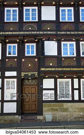 "Zur Borse"""", Renaissance-style half-timbered house, 1573, Goslar, Lower Saxony, Germany, Europe" View Large Photo Image Stock Image - "Zur Borse"""", Renaissance-style half-timbered house, 1573, Goslar, Lower Saxony, Germany, Europe". Fotosearch
