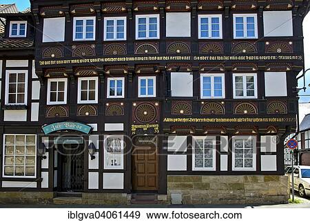 "Zur Borse"""", Renaissance-style half-timbered house, 1573, Goslar, Lower Saxony, Germany, Europe" View Large Photo Image Stock Photo - "Zur Borse"""", Renaissance-style half-timbered house, 1573, Goslar, Lower Saxony, Germany, Europe". Fotosearch