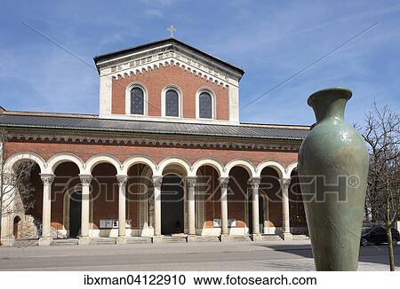 Abbey Church of St. Boniface, Benedictine Monastery, Maxvorstadt, Munich, Upper Bavaria, Bavaria, Germany, Europe View Large Photo Image Stock Image - Abbey Church of St. Boniface, Benedictine Monastery, Maxvorstadt, Munich, Upper Bavaria, Bavaria, Germany, Europe. Fotosearch