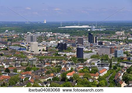 Aerial view, Dortmund, Ruhr Area, North Rhine-Westphalia, Germany, Europe View Large Photo Image Stock Photo - Aerial view, Dortmund, Ruhr Area, North Rhine-Westphalia, Germany, Europe. Fotosearch