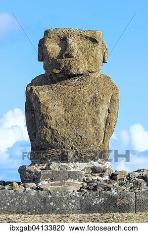 Ahu Ature Moai, Anakena, Rapa Nui National Park, Unesco World Heritage Site, Easter Island, Chile, South America View Large Photo Image Stock Image - Ahu Ature Moai, Anakena, Rapa Nui National Park, Unesco World Heritage Site, Easter Island, Chile, South America. Fotosearch