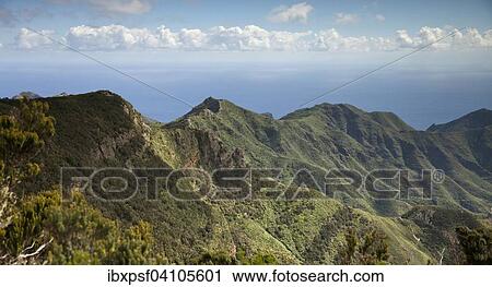 Anaga Mountains, Tenerife, Canary Islands, Spain, Europe View Large Photo Image Stock Image - Anaga Mountains, Tenerife, Canary Islands, Spain, Europe. Fotosearch