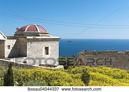 Annunciation Chapel, Dingli Cliffs, Malta, Europe View Large Photo Image Stock Photo - Annunciation Chapel, Dingli Cliffs, Malta, Europe. Fotosearch