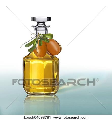 Argan oil in a carafe View Large Photo Image Stock Image - Argan oil in a carafe. Fotosearch
