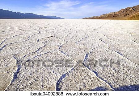 Badwater Basin, huge salt lake, the lowest point in North America, 86 m below sea level, Death Valley, Nevada, United States, North America View Large Photo Image Stock Photo - Badwater Basin, huge salt lake, the lowest point in North America, 86 m below sea level, Death Valley, Nevada, United States, North America. Fotosearch