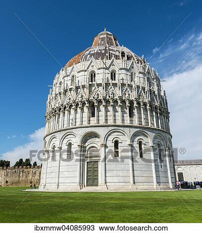 Baptistery, Battistero in Piazza del Duomo or Piazza dei Miracoli, Pisa, Tuscany, Italy, Europe View Large Photo Image Stock Image - Baptistery, Battistero in Piazza del Duomo or Piazza dei Miracoli, Pisa, Tuscany, Italy, Europe. Fotosearch