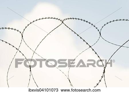 Barbed wire with heart shape and sky, conceptual image of freedom, challenge and love View Large Photo Image Stock Image - Barbed wire with heart shape and sky, conceptual image of freedom, challenge and love. Fotosearch