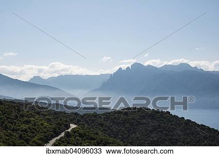 Bavella massif, mountain landscape, silhouette, Corsica, France, Europe View Large Photo Image Stock Image - Bavella massif, mountain landscape, silhouette, Corsica, France, Europe. Fotosearch