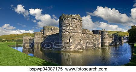 Beaumaris Castle, 1284, UNESCO World Heritage Site, Beaumaris, Anglesey Island, Wales, United Kingdom, Europe View Large Photo Image Stock Photography - Beaumaris Castle, 1284, UNESCO World Heritage Site, Beaumaris, Anglesey Island, Wales, United Kingdom, Europe. Fotosearch