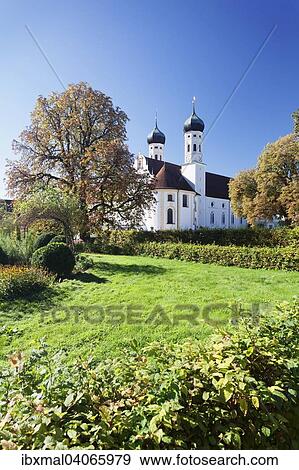 Benediktbeuern Abbey, Benediktbeuern, Upper Bavaria, Bavaria, Germany, Europe View Large Photo Image Stock Photo - Benediktbeuern Abbey, Benediktbeuern, Upper Bavaria, Bavaria, Germany, Europe. Fotosearch