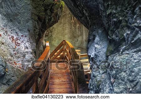 Boardwalk in the Seisenberg Gorge, Weissbach stream, near Lofer, Zell am See District, Salzburg State, Austria, Europe View Large Photo Image Stock Image - Boardwalk in the Seisenberg Gorge, Weissbach stream, near Lofer, Zell am See District, Salzburg State, Austria, Europe. Fotosearch