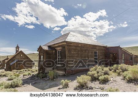 Bodie, ghost town, California, USA View Large Photo Image Stock Photo - Bodie, ghost town, California, USA. Fotosearch