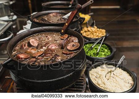 Brazilian feijoada, Brazil, South America View Large Photo Image Stock Image - Brazilian feijoada, Brazil, South America. Fotosearch