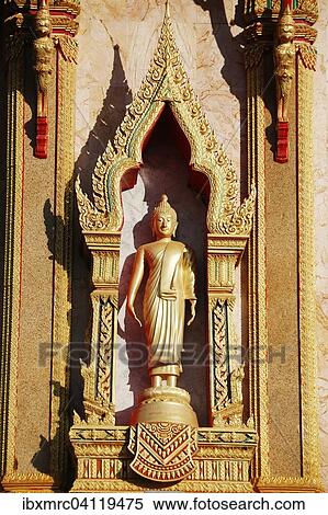 Buddha statue at Wat Chalong, Phuket, Thailand, Asia View Large Photo Image Stock Photography - Buddha statue at Wat Chalong, Phuket, Thailand, Asia. Fotosearch