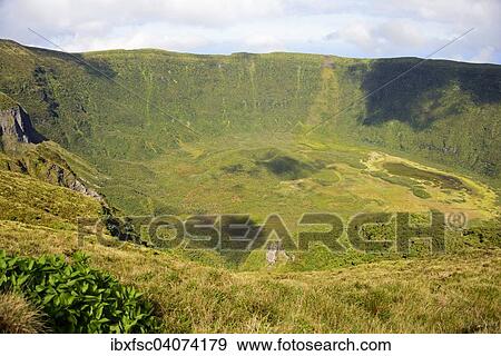 Caldeira de Faial, caldera or a volcano, Faial, Azores, Portugal, Europe View Large Photo Image Stock Photo - Caldeira de Faial, caldera or a volcano, Faial, Azores, Portugal, Europe. Fotosearch