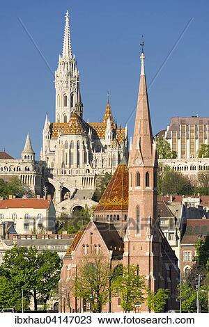 Calvinist Church and Matthias Church, Budapest, Hungary, Europe View Large Photo Image Stock Image - Calvinist Church and Matthias Church, Budapest, Hungary, Europe. Fotosearch