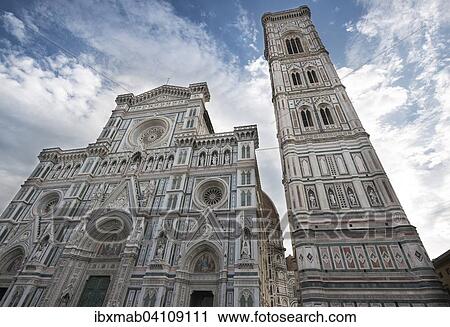 Campanile and cathedral, Duomo Santa Maria del Fiore, UNESCO World Heritage Site, Florence, Tuscany, Italy, Europe View Large Photo Image Stock Image - Campanile and cathedral, Duomo Santa Maria del Fiore, UNESCO World Heritage Site, Florence, Tuscany, Italy, Europe. Fotosearch