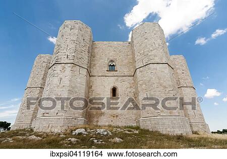 Castel del Monte, Puglia, Italy, Europe View Large Photo Image Picture - Castel del Monte, Puglia, Italy, Europe. Fotosearch