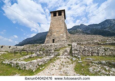 Castle of Kruja, Albania, Europe View Large Photo Image Stock Photograph - Castle of Kruja, Albania, Europe. Fotosearch